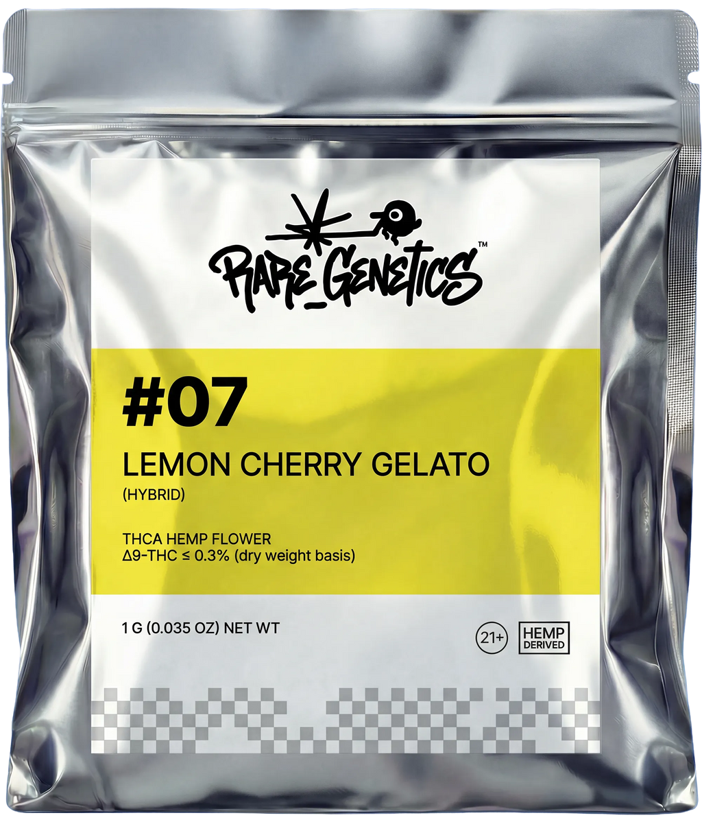 #07 LEMON CHERRY GELATO (Hybrid) | THCA Hemp Flower